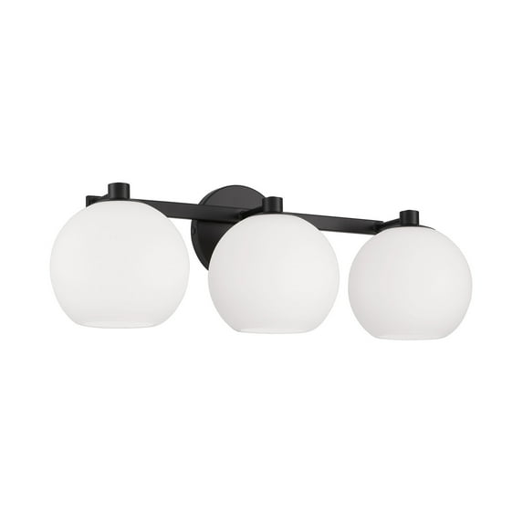 Capital Lighting 152131-548 Ansley 3 Light 23" Wide Vanity Light - Black