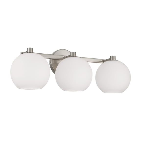 Capital Lighting 152131-548 Ansley 3 Light 23" Wide Vanity Light - Nickel