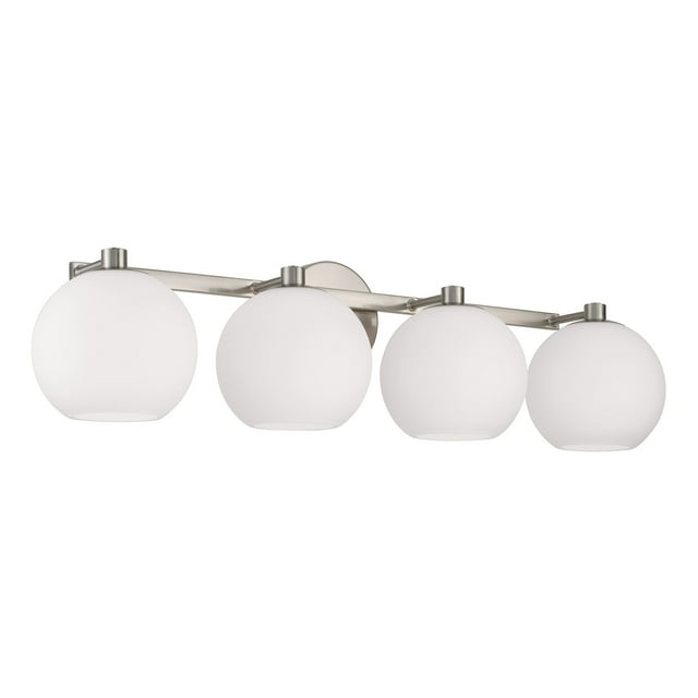 Capital Lighting 152141-548 Ansley 4 Light 31" Wide Vanity Light - Nickel