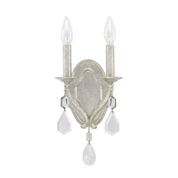 Capital Lighting 1617AS-CR Two Light Wall Sconce