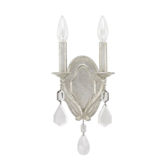 Capital Lighting 1617AS-CR Two Light Wall Sconce