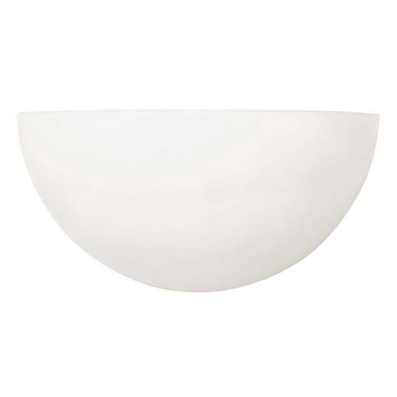 Capital Lighting 1680MW 1-Light Wall Sconce, Matte White Finish with Opal Glass