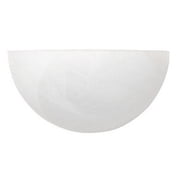 1681MW-Capital Lighting-One Light Wall Sconce Matte White Finish with Faux White Alabaster Glass