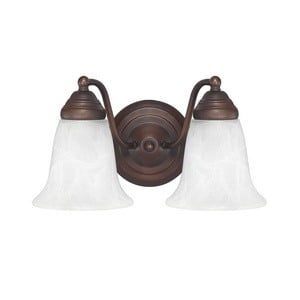 Capital Lighting - 2 Light Traditional Bath Vanity Approved for Damp Locations -