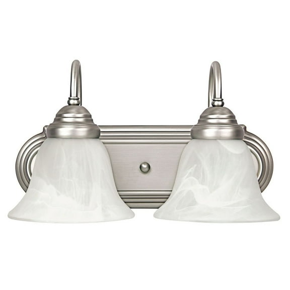 Capital Lighting - 2 Light Transitional Bath Vanity Approved for Damp Locations