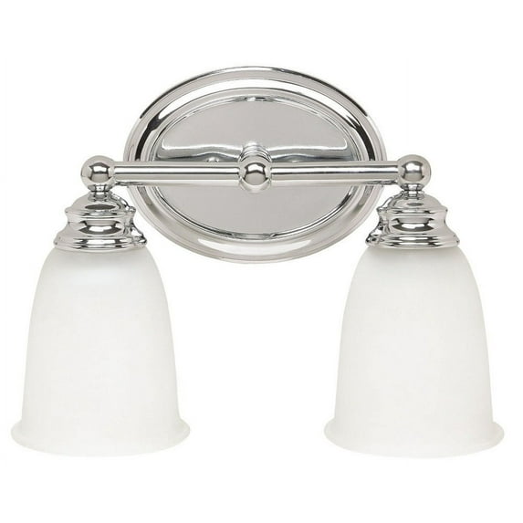 Capital Lighting - 2 Light Transitional Bath Vanity Approved for Damp Locations