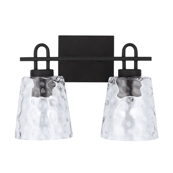 Capital Lighting - 2 Light Transitional Bath Vanity Approved for Damp Locations