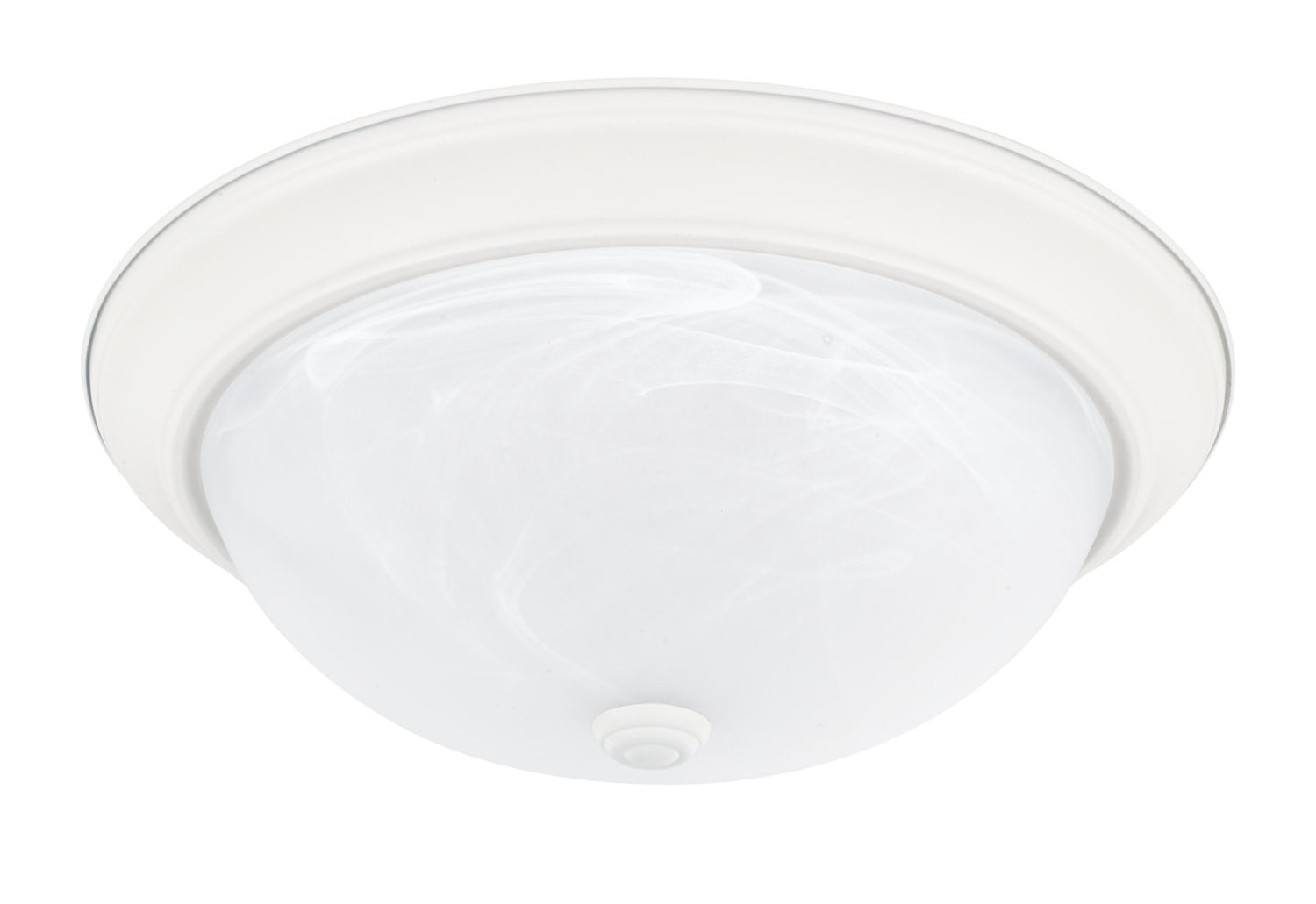 Capital Lighting 219031MW 3 Light 15" Wide Flush Mount Bowl Ceiling Fixture - White