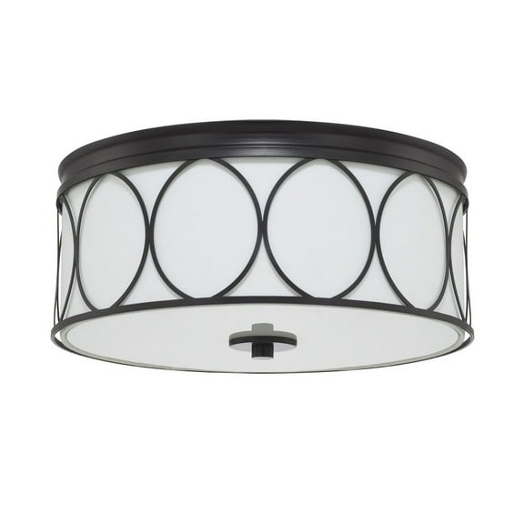 3 Light Flush Mount In Transitional Style 15 High By 7 Wide Capital Lighting 225131Mb-683