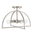 thumbnail image 1 of Capital Lighting 248841BN Lawson 4 Light 15" Wide Semi-Flush Ceiling Fixture - Nickel, 1 of 7