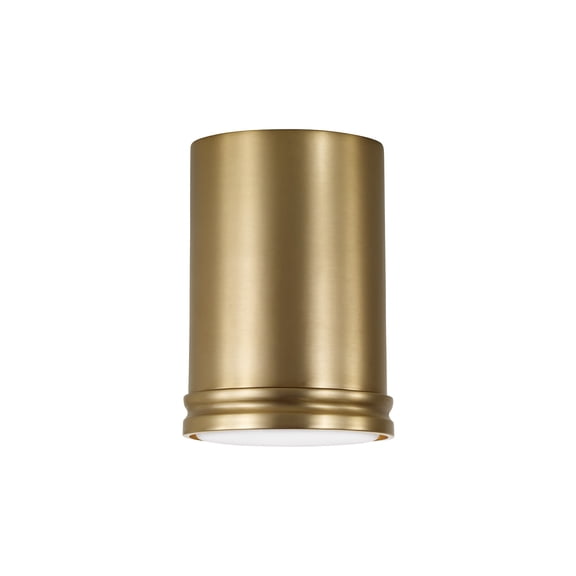 Capital Lighting 259411AD Griffin 6" Wide Led Flush Mount Ceiling Fixture - Brass