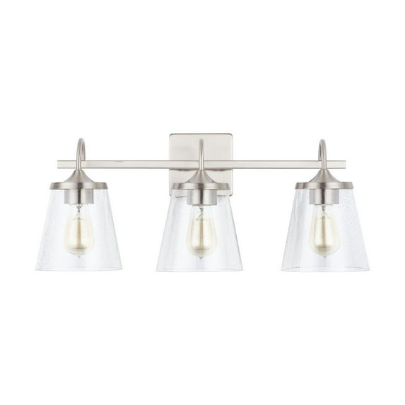 Capital Lighting - 3 Light Transitional Bath Vanity Approved for Damp Locations