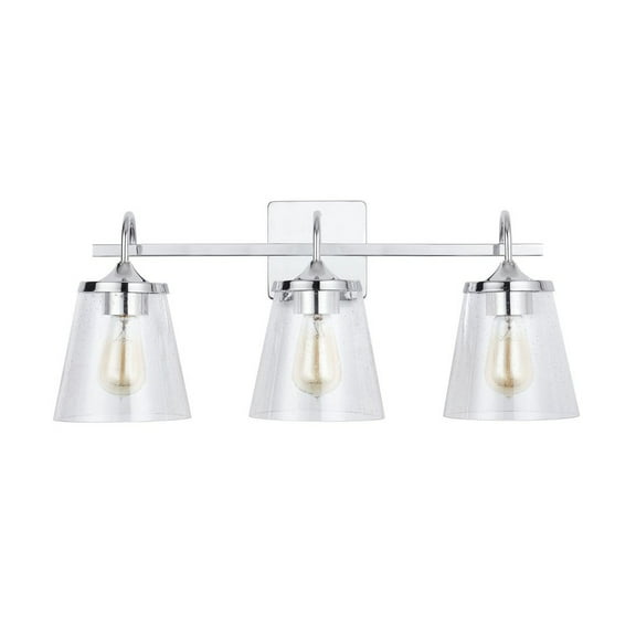 Capital Lighting - 3 Light Transitional Bath Vanity Approved for Damp Locations