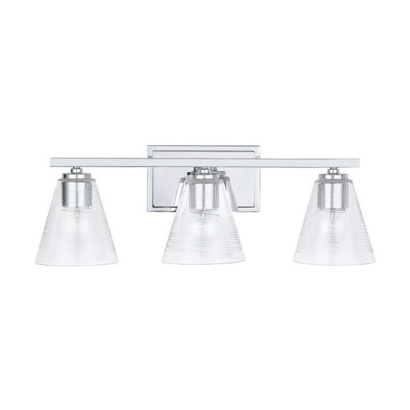 Capital Lighting - 3 Light Transitional Bath Vanity Approved for Damp Locations