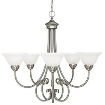Capital Lighting 3226 Hometown 5 Light 29" Wide Chandelier - Nickel