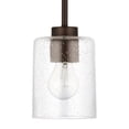 thumbnail image 1 of Capital Lighting 328511BZ-449 Greyson 5" Wide Mini Pendant - Bronze, 1 of 7