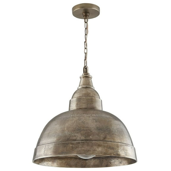 17 Inch 1 Light Pendant In Urban/Industrial Style 17 High By 17 Wide-Oxidized Nickel Finish    -Traditional Installation Capital Lighting 330313Xn