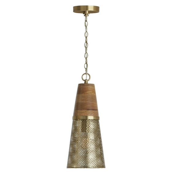 Capital Lighting 333911DG-693 1 Light Pendant Light, Desert Gold