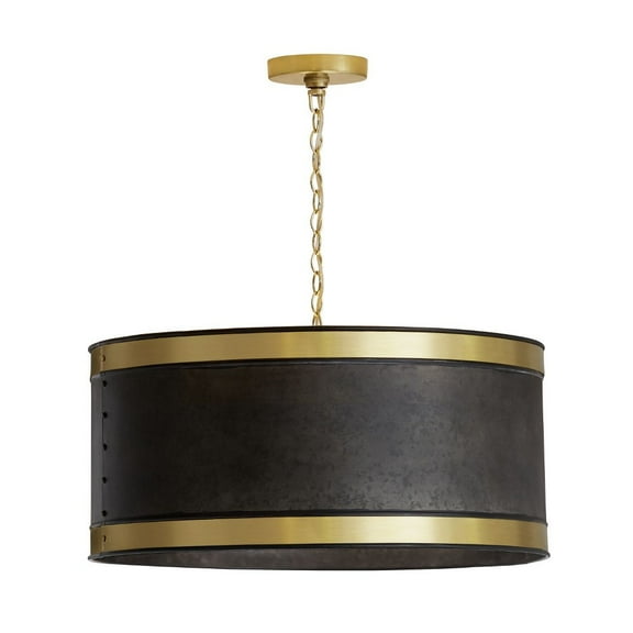 20 Inch 4 Light Pendant In Urban/Industrial Style 20 High By 11 Wide     -Traditional Installation Capital Lighting 335641Gb