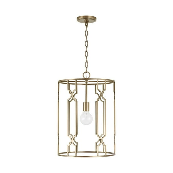 1 Light Pendant In Transitional Style 14 High By 20.25 Wide     -Traditional Installation Capital Lighting 338911Ad