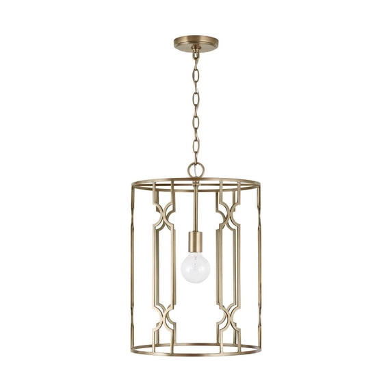 1 Light Pendant In Transitional Style 14 High By 20.25 Wide -Traditional Installation Capital Lighting 338911Ad