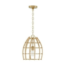 1 Light Pendant In Modern Style-14.5 Inches Tall And 12 Inches Wide -Traditional Installation Capital Lighting 344111Ma