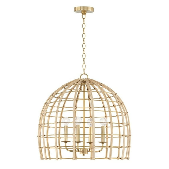 4 Light Pendant In Modern Style-21.75 Inches Tall And 23 Inches Wide -Traditional Installation Capital Lighting 344141Ma