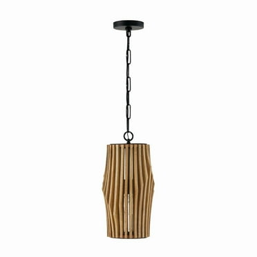 1 Light Pendant In Bohemian Style-17.25 Inches Tall And 8.75 Inches Wide     -Traditional Installation Capital Lighting 344613Wk