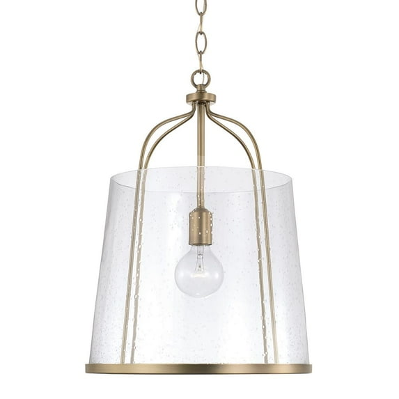 Capital Lighting 347011 Madison 14" Wide Pendant - Brass