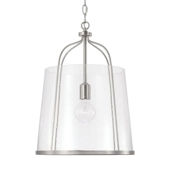 Capital Lighting 347011BN Madison 14" Wide Pendant - Nickel