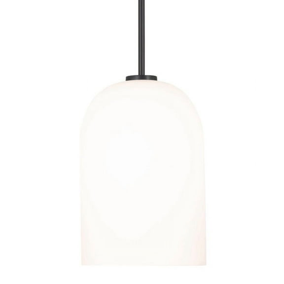 Capital Lighting 348811 Lawson 9" Wide Mini Pendant - Black