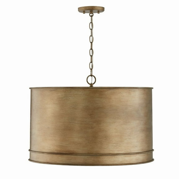 4 Light Pendant In Industrial Style-16.5 Inches Tall And 24 Inches Wide     -Traditional Installation Capital Lighting 349242Ml