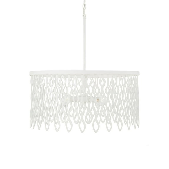 Capital Lighting 352941 Phoebe 4 Light 24" Wide Pendant - White