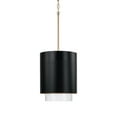 thumbnail image 1 of Capital Lighting 353011 Weller 12" Wide Pendant - Black, 1 of 7