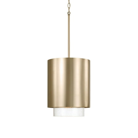 Capital Lighting 353011 Weller 12" Wide Pendant - Brass