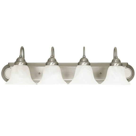 Capital Lighting - 4 Light Transitional Bath Vanity Approved for Damp Locations