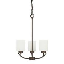 Capital Lighting 415231-338 Dixon 3 Light 17" Wide Chandelier - Bronze