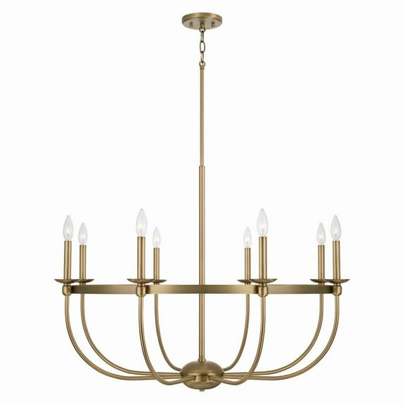 8 Light Chandelier In Contemporary Style-28.75 Inches Tall And 38 Inches Wide     -Traditional Installation Capital Lighting 425181Ad