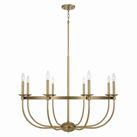 8 Light Chandelier In Contemporary Style-28.75 Inches Tall And 38 Inches Wide -Traditional Installation Capital Lighting 425181Ad
