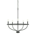 thumbnail image 1 of Capital Lighting 428551MB Greyson 5 Light 29" Wide Taper Candle Chandelier - Black, 1 of 7