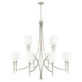 thumbnail image 1 of Capital Lighting 442601-701 Abbie 12 Light 51" Wide Pillar Candle Chandelier - Nickel, 1 of 9