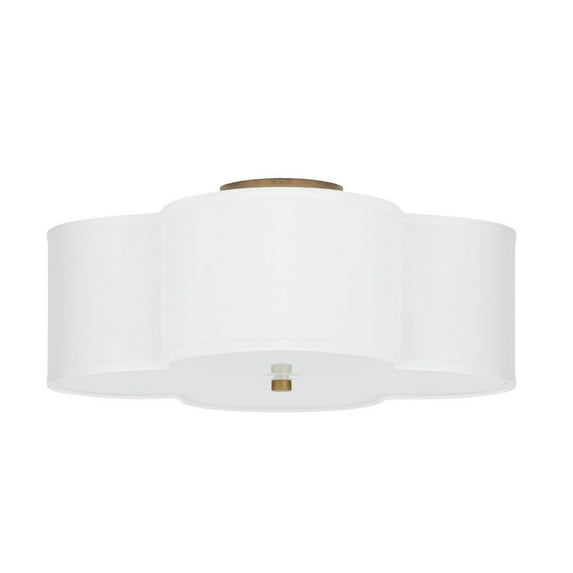 4 Light Semi-Flush Mount In Modern Style 18 High By 8.25 Wide Capital Lighting 4453Bg-561
