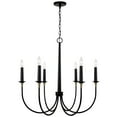 thumbnail image 1 of 6 Light Chandelier In Transitional Style-28.75 Inches Tall And 30.5 Inches Wide     -Traditional Installation Capital Lighting 445661Kb, 1 of 4