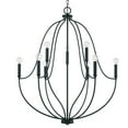 thumbnail image 1 of Capital Lighting 447091 Madison 9 Light 33" Wide Abstract Chandelier - Black, 1 of 7