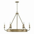 thumbnail image 1 of 6 Light Chandelier In Industrial Style-27.5 Inches Tall And 36 Inches Wide     -Traditional Installation Capital Lighting 449261Ml, 1 of 7