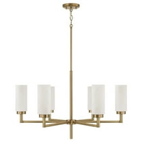 Capital Lighting 451761 Alyssa 6 Light 31" Wide Chandelier - Brass