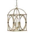 thumbnail image 1 of 20.75 Inch 4 Light Foyer In Urban/Industrial Style 12 High By 20.75 Wide-French Oak Finish    -Traditional Installation Capital Lighting 4521Fo, 1 of 2