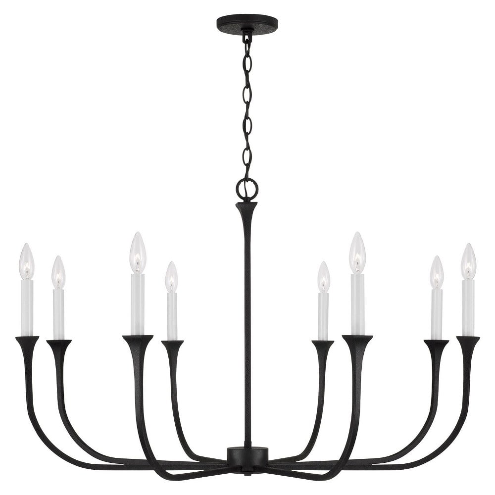 Decklan 8 - Light Dimmable Classic / Traditional Chandelier