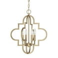 thumbnail image 1 of 20.25 Inch 4 Light Pendant In Transitional Style 18 High By 20.25 Wide-Brushed Gold Finish    -Traditional Installation Capital Lighting 4541Bg, 1 of 3