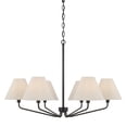thumbnail image 1 of Capital Lighting 456661-713 Chadwick 6 Light 34" Wide Chandelier - Brown, 1 of 5